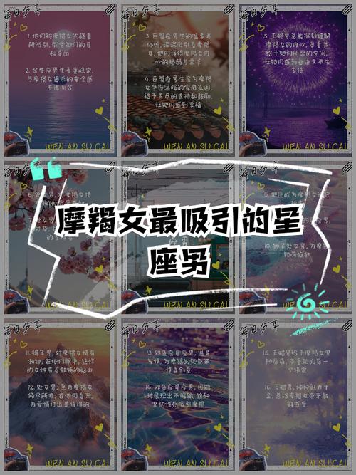 哪个星座的男生蕞容易被摩羯女吸引？