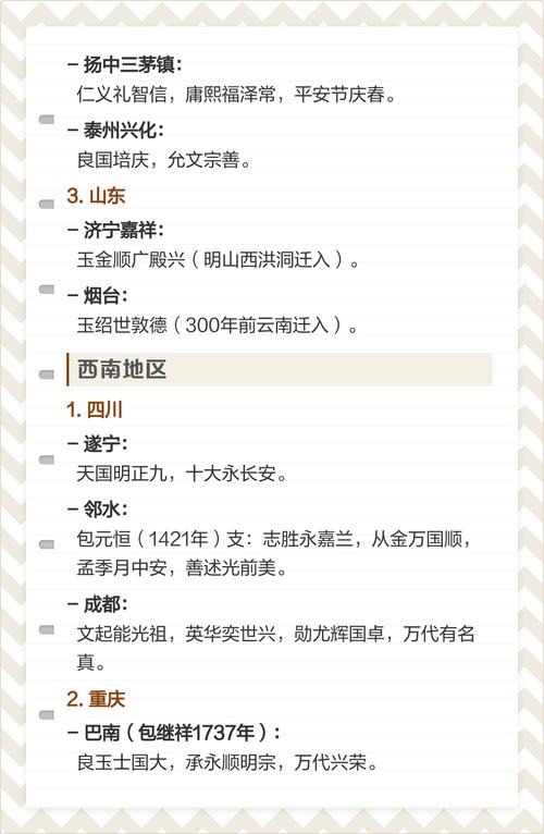 山东包姓家谱中，有没有包姓孩子名字的传承规律可依分享？