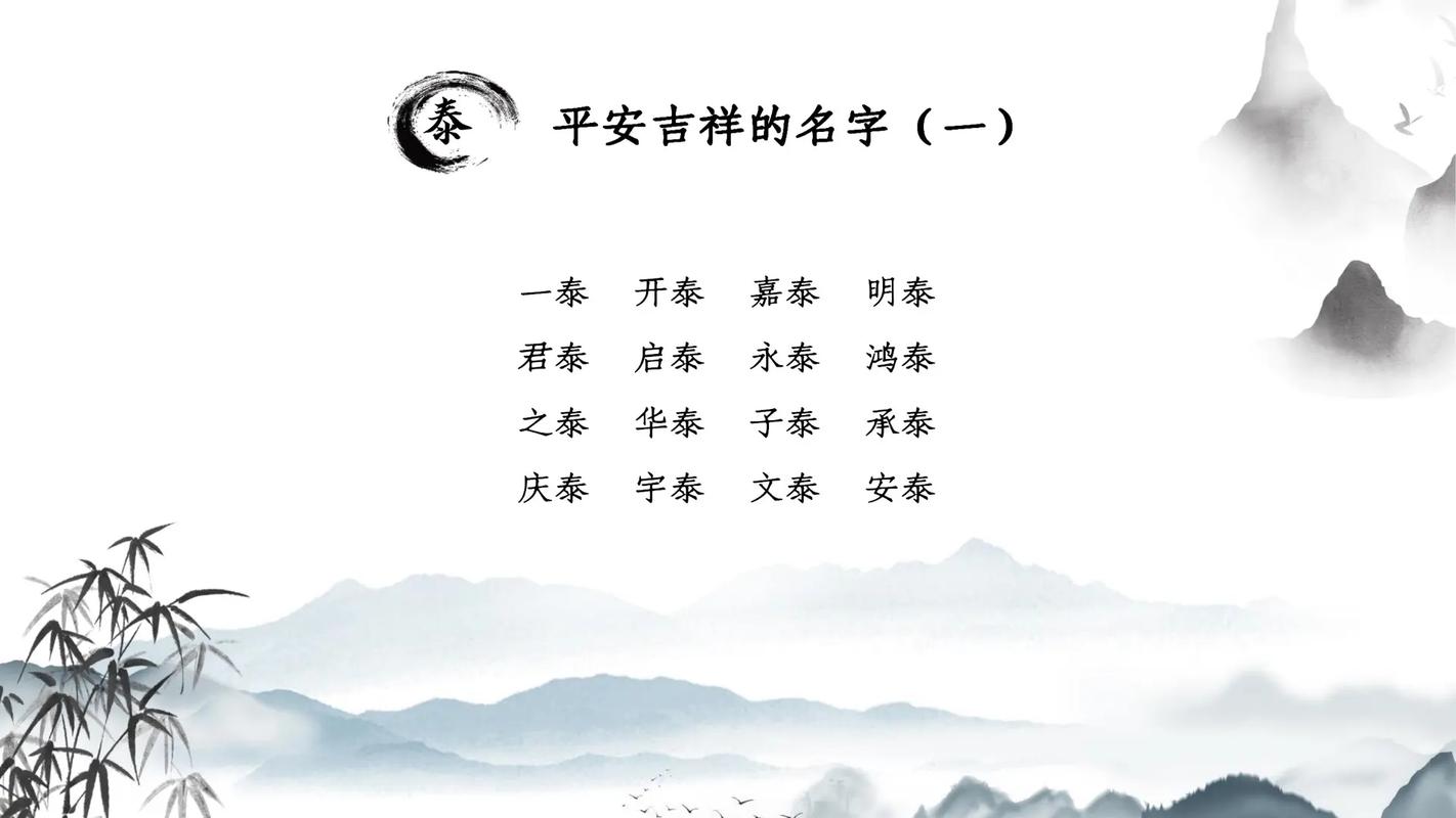 泰五行属什么寓意是什么这个名字有什么美好寓意？