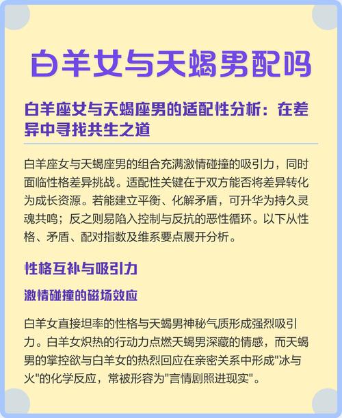 白羊座男生和天蝎座女生结婚，这样的组合合适吗？