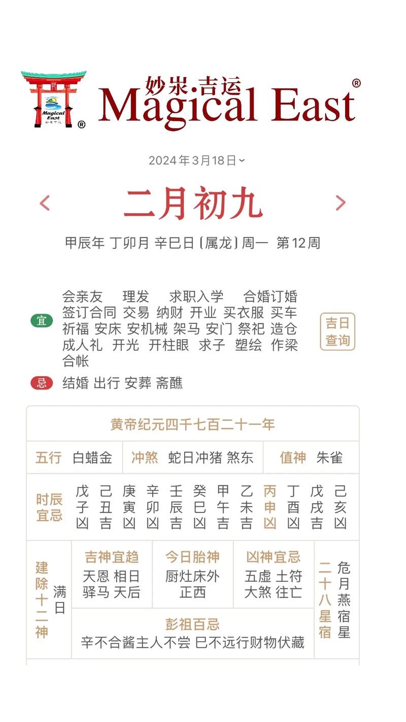 中国万年历黄道吉日时辰具体是哪一天哪个时辰？