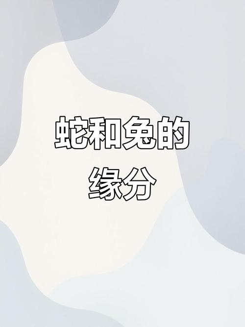 属蛇和属兔的结合，生个什么属相的宝宝蕞有利于家庭和谐共处呢？