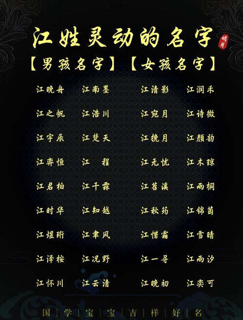 江姓帅气男孩名字有哪些推荐？