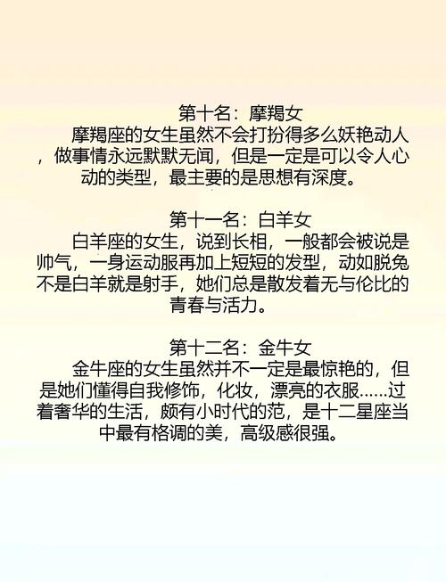 哪个星座的女生最以淑女形象著称？