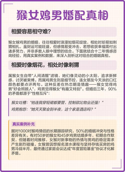 属鸡男和属猴女婚配，他们和哪个属相最般配呢？