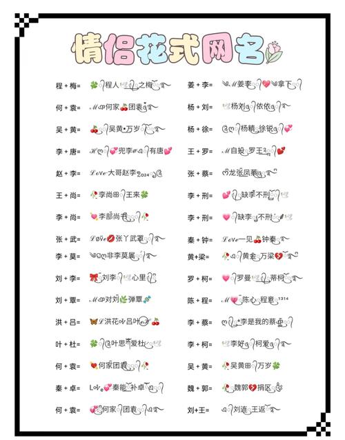 2026年有没有情侣名字配对神器，昵称大全推荐？