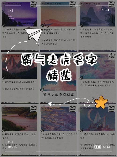 有没有什么霸气带虎字的好听名字推荐？