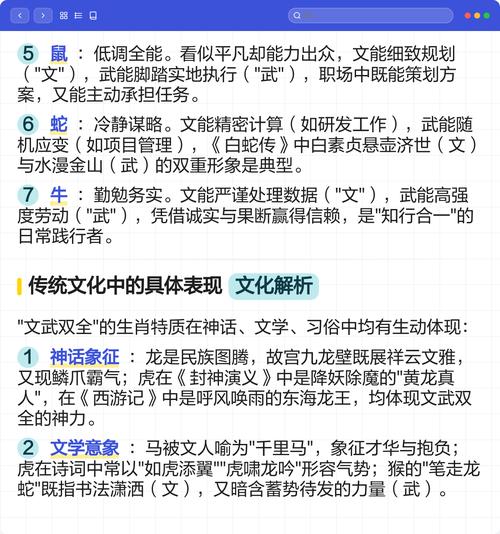 文武双全的生肖是哪个？指的是哪个生肖具有文武双全的特点？