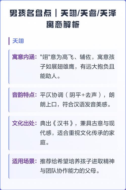 天翊这个名字的寓意是什么？有没有什么特别的含义？