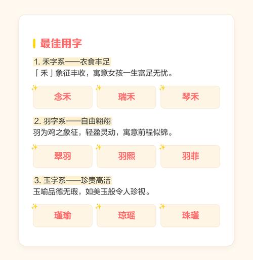 属鸡的女孩起名有什么特别的技巧吗？