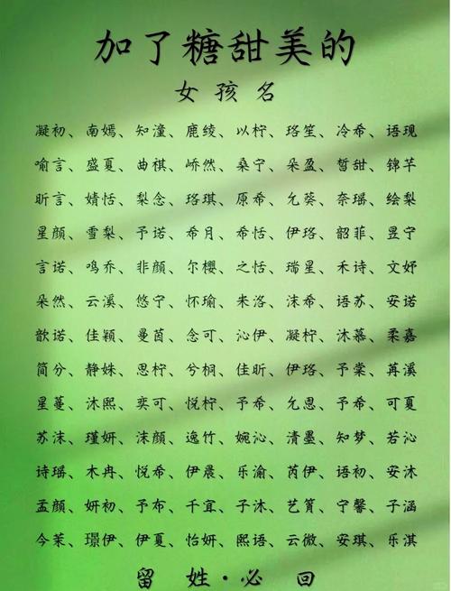 刘姓双胞胎女孩名字大全里有哪些名字？