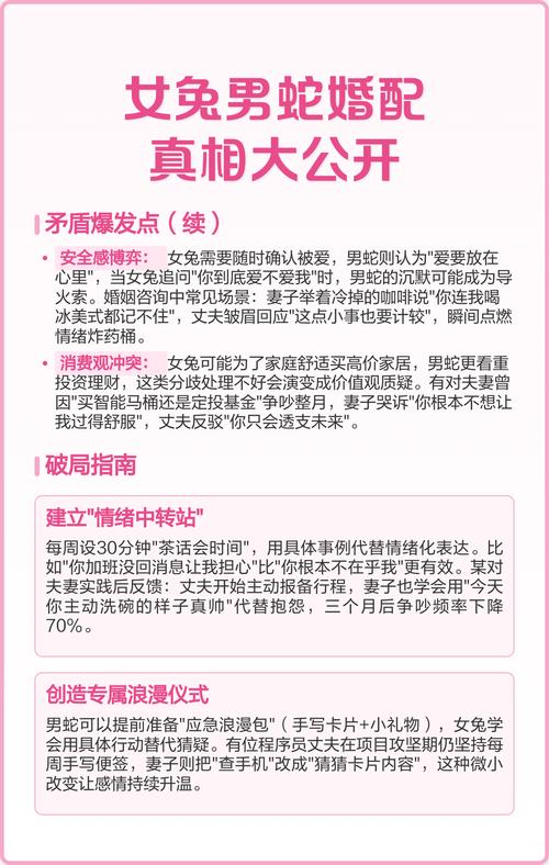 属兔和属蛇的婚配是否和谐，有没有什么需要注意的？
