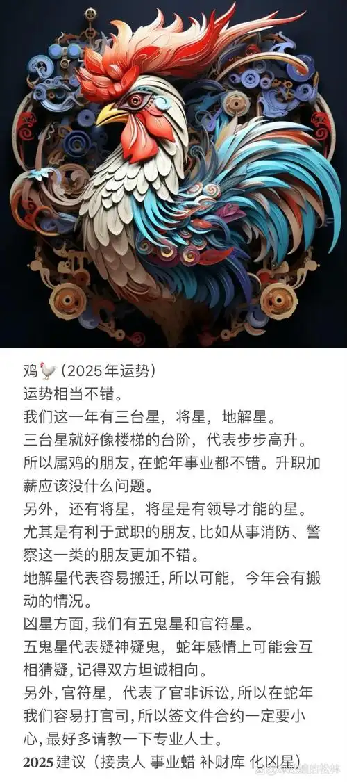 2020年属鸡人的全年运势具体如何？