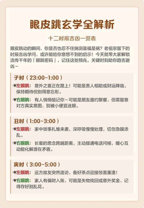 右眼皮一直跳周公解梦具体有什么说法，预示着是吉是凶呢？