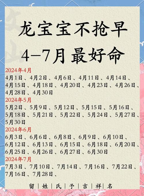 属龙人出生在哪个月份会有怎样的命运呢？