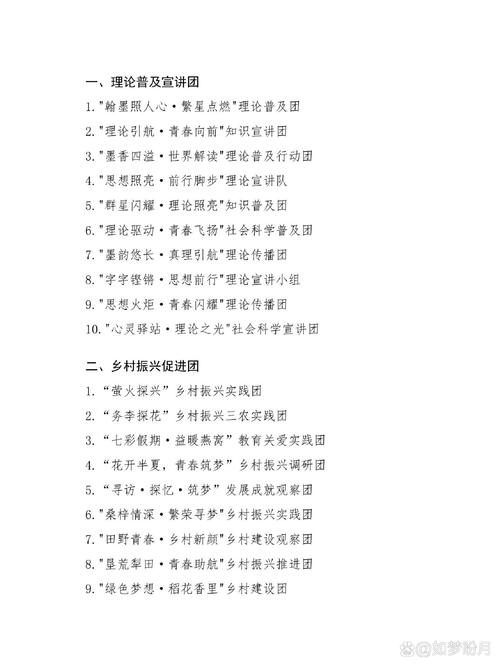 如何为三下乡社会实践活动取一个有寓意的名字？