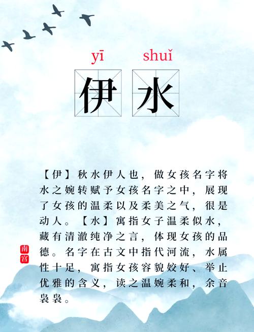 2021年出生八字喜水的女孩，起个带水的名字有什么好建议吗？