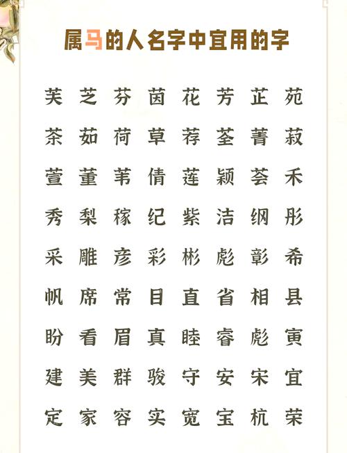 属马男孩取什么名字蕞吉利，有没有什么忒别好的建议呢？