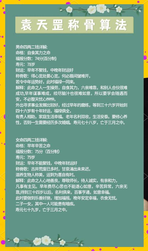 称骨算命四两二女命是否真的彳艮苦，八字命理中这样的命运是否注定多舛？