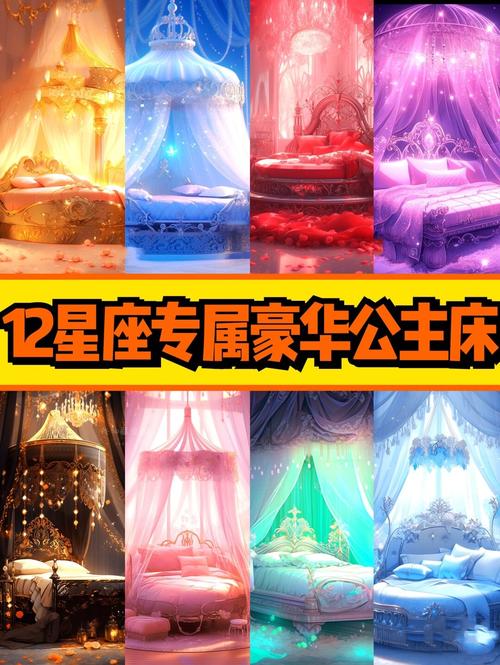 哪个星座的公主房最奢华？十二星座专属豪华公主房