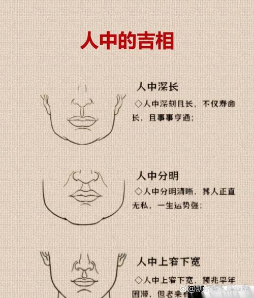 女人面相中不明显的人中有什么特殊的面相讲究？