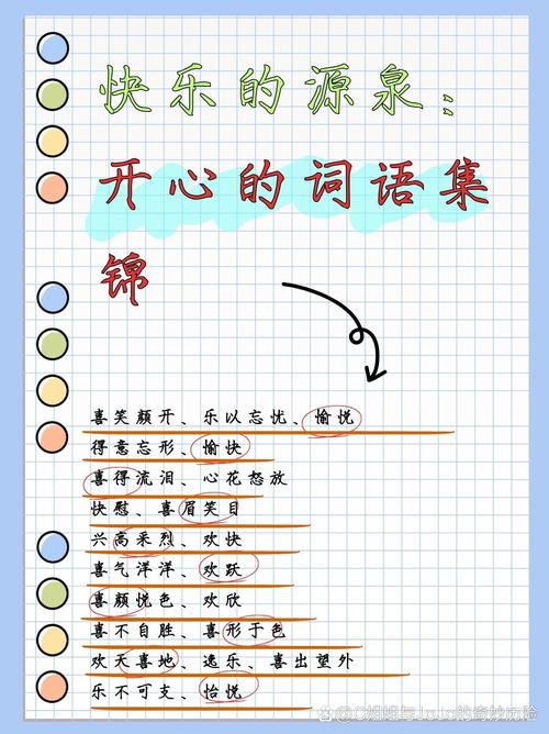 寓意快乐的字都有哪些，可以用来表达快乐的词汇有哪些？