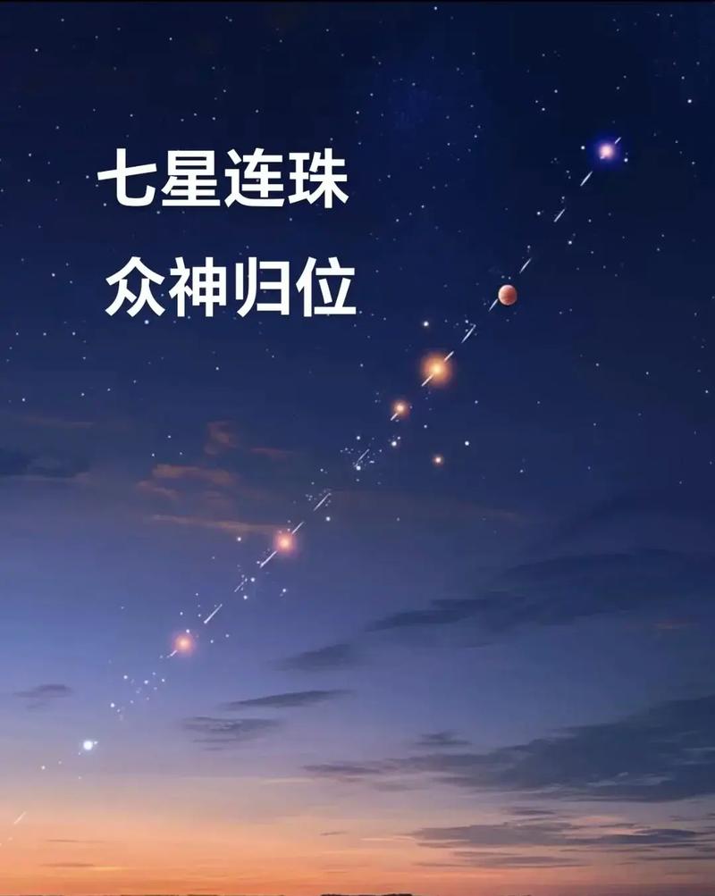 古代七星连珠象征看天下这神秘现象究竟寓意着怎样的星座奥秘？