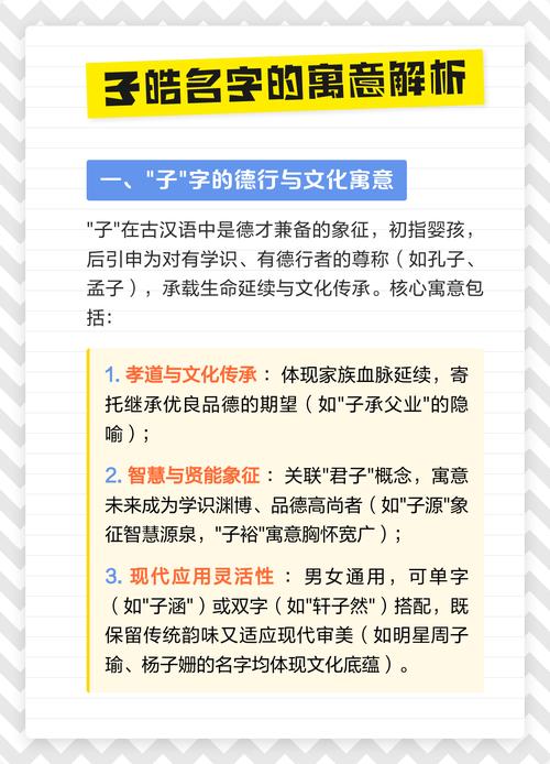 子皓这个名字有什么特别的含义或寓意吗？