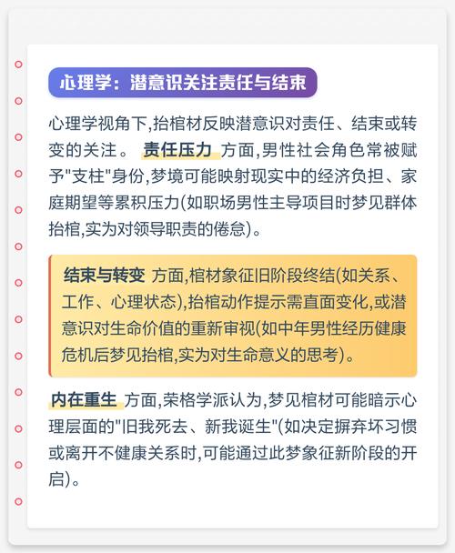 梦见参加葬礼看到棺材预示着什么征兆？