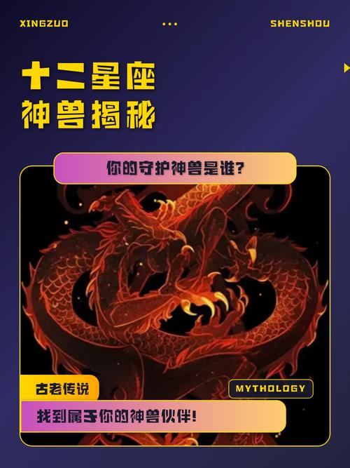 十二星座各自对应哪种神兽呢？