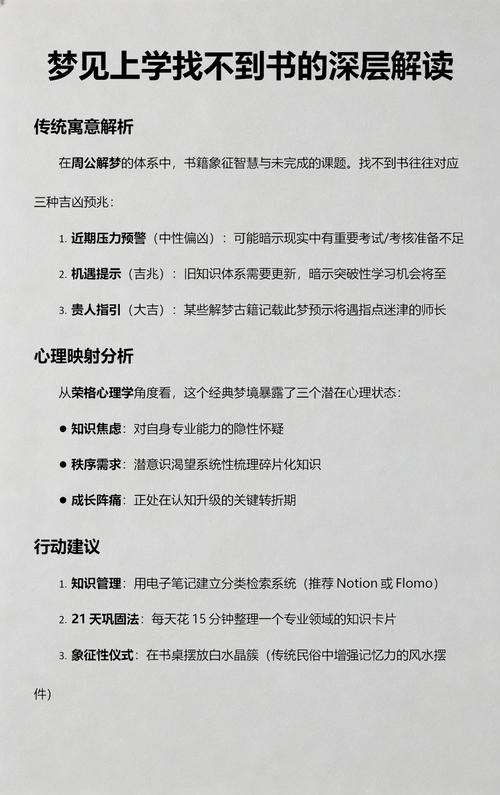 梦见书不见了找书有什么特殊预兆？