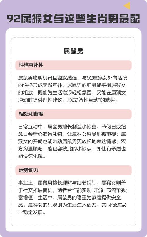 92年属猴的人与哪些属相最配或相克？属猴最忌配的属相是哪个？