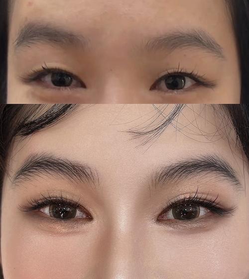 眉毛中间有淡淡的杂毛，这样的设计是否美观？