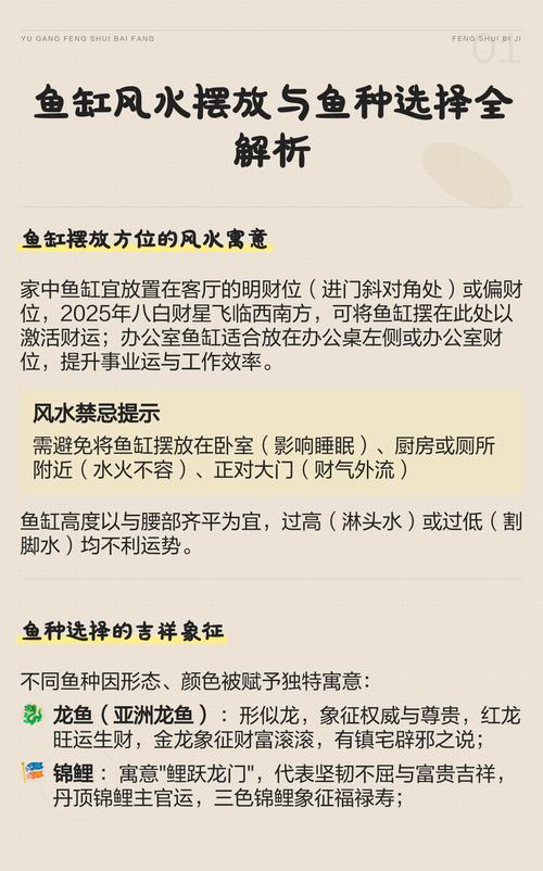鱼缸养鱼的风水学原理和讲究有哪些？养鱼风水知多少？