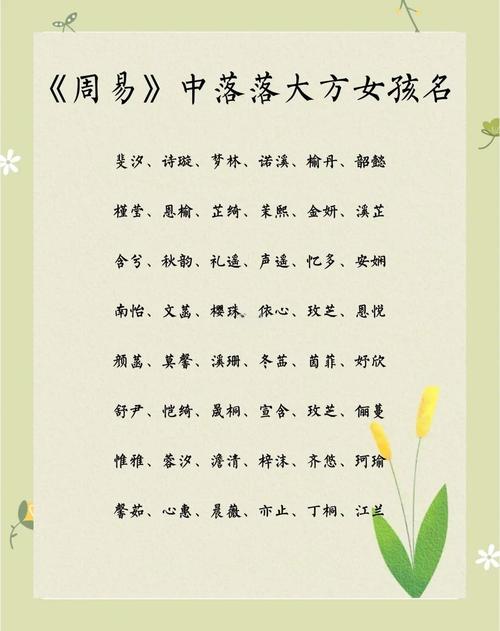 如何根据周易起名方法为易经取一个合适的名字？
