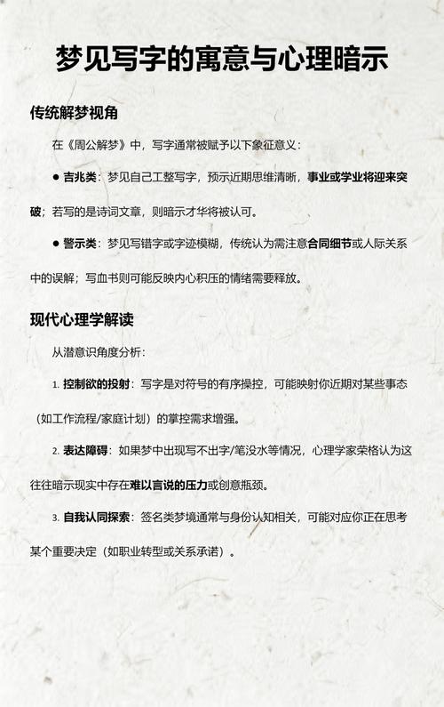 孕妇怀孕期间梦见写字做作业是什么预兆？