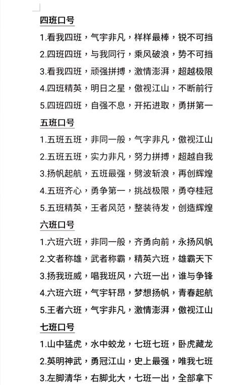 如何给班组起一个既大气又响亮的名字呢？