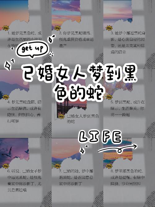 已婚女人梦见黑蛇究竟预示着什么含义？