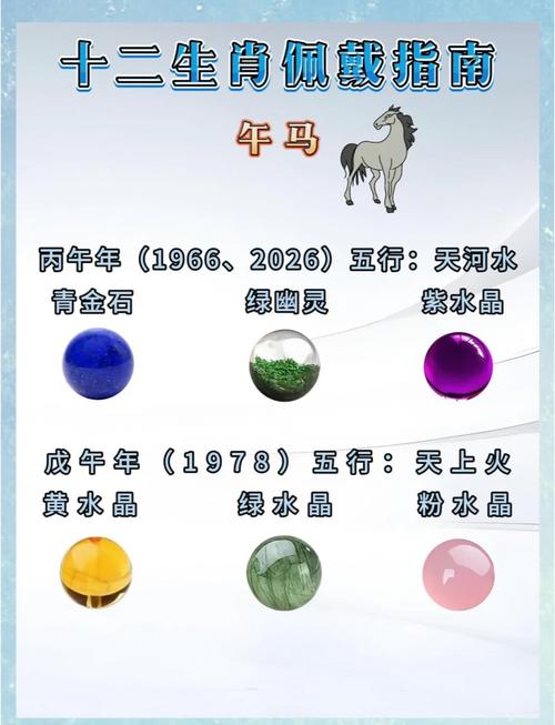 属马人长期佩戴哪种宝石或饰品最为适宜呢？
