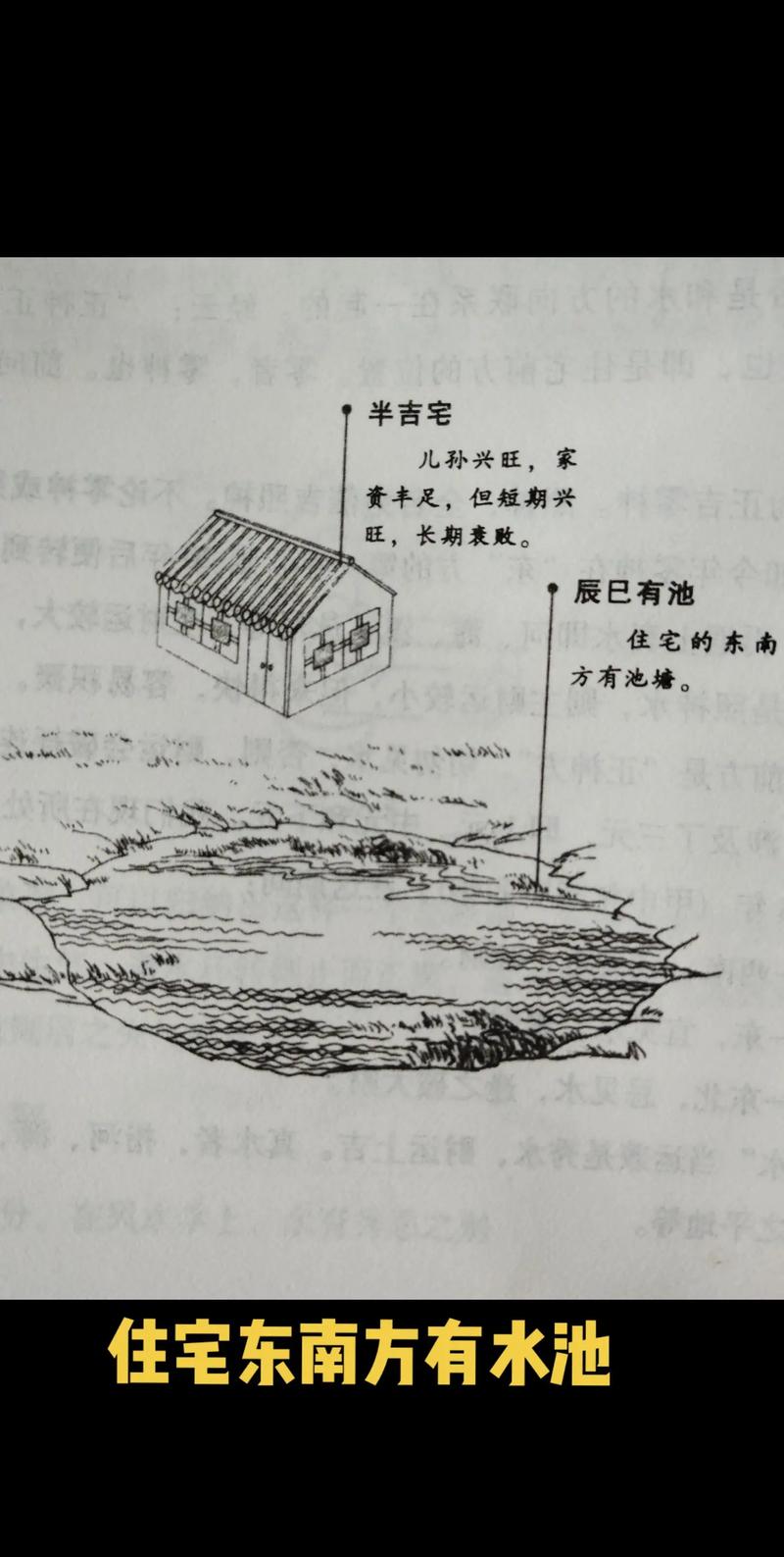 房子左侧有水塘，这样的风水布局怎么样呢？
