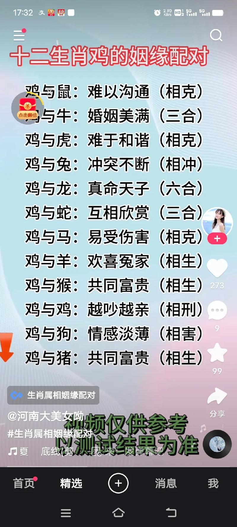 属虎和属鸡的婚姻配对是否和谐？