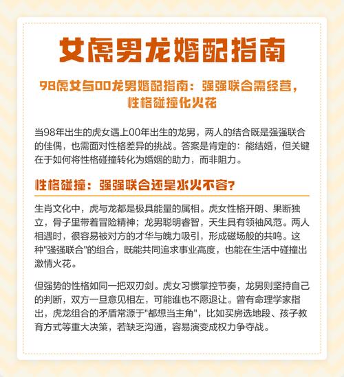 男虎女龙婚姻搭配是否合适，他们的婚姻生活会幸福吗？