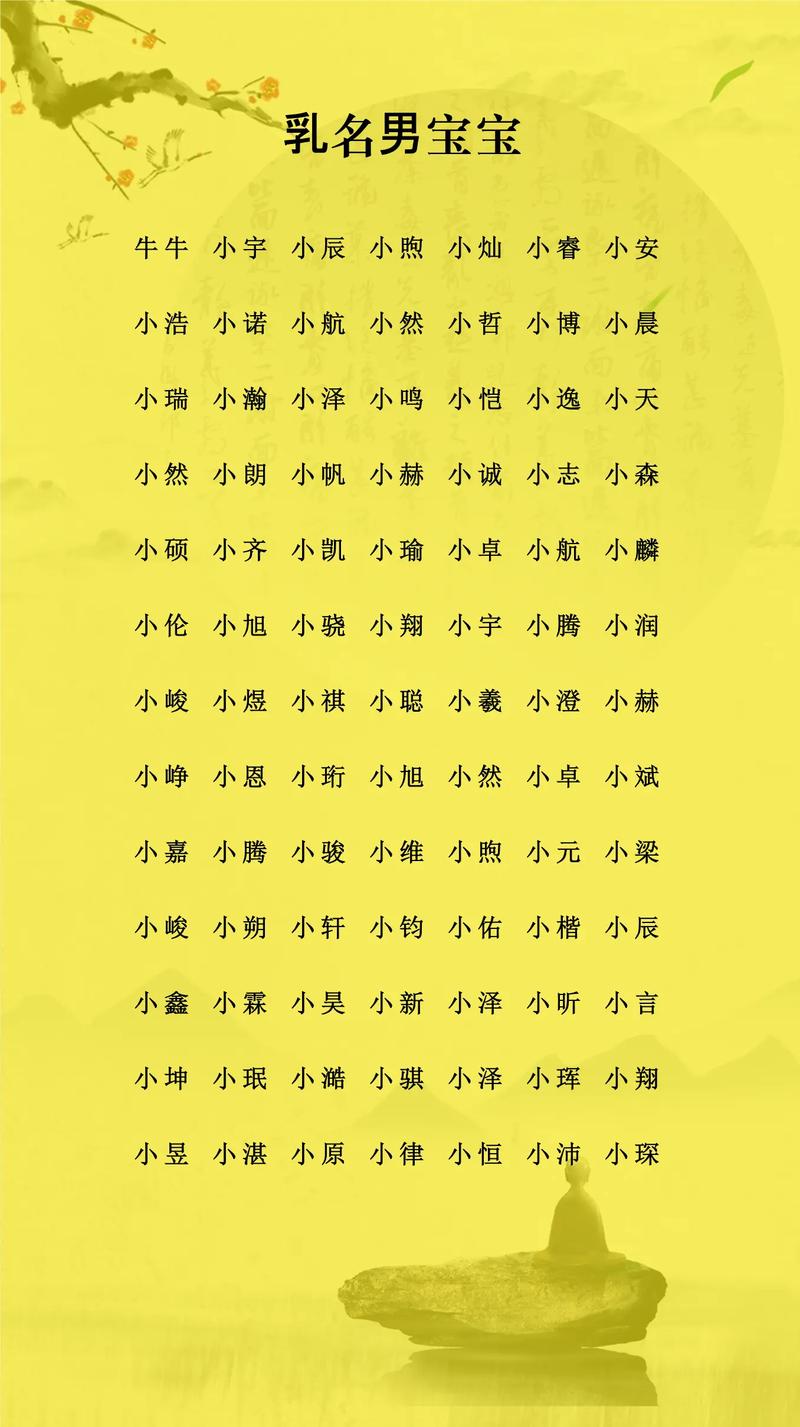 如何给孩子取一个既好听又富有寓意的乳名？