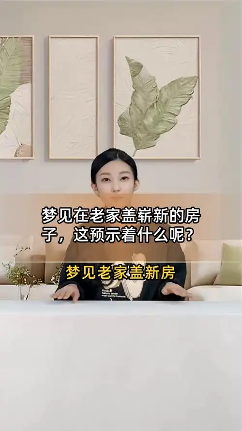 梦见自己家新增一处新房，这预示着什么好兆头呢？