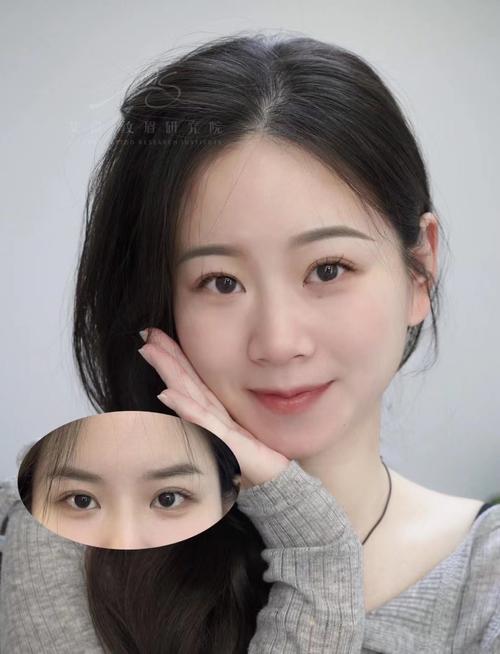 如何将凶眉改成柔和的直眉？