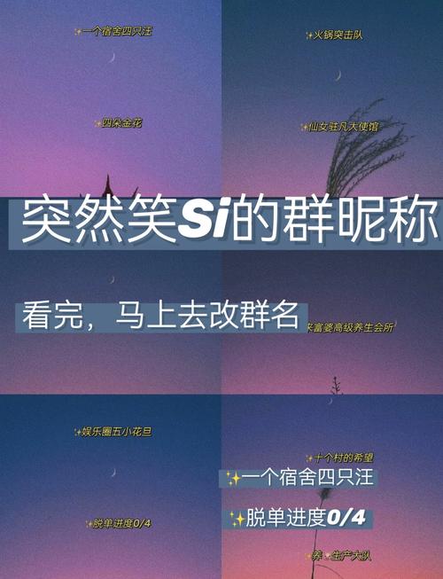 逗比群聊名称中包含四个人的名字，这样的群名叫什么？