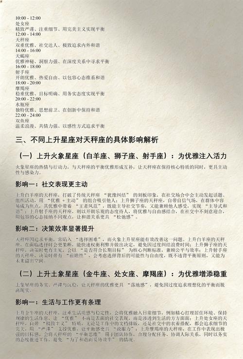 天秤座上升星座是哪个星座呢？