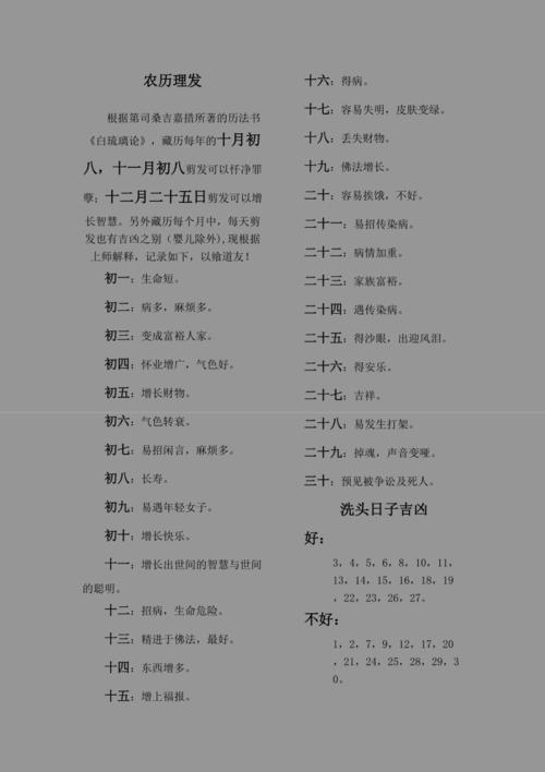 2023年农历一月哪天理发最吉利？婴儿理发吉日是哪一天？