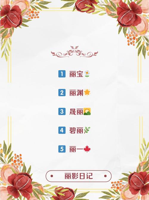 名字中带有丽字的人名是否寓意美好，适合用作名字？