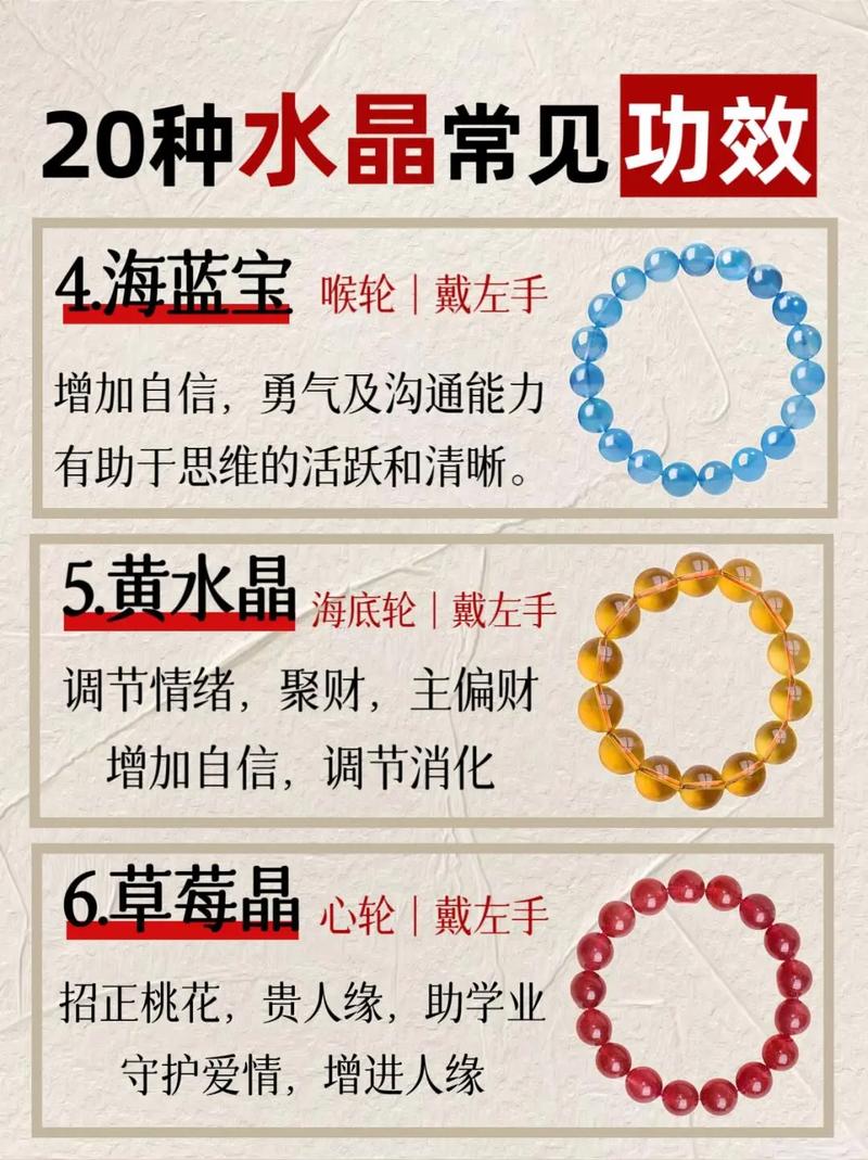 有哪些水晶被认为具有辟邪功效，可依称为十大辟邪水晶？